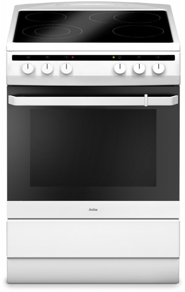 SHC 11642 W Elektroherd mit Glaskeramikfeld weiß