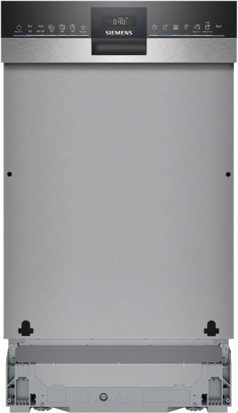 SR53ES25KE Einbau-Geschirrspüler teilintegriert 45 cm edelstahl