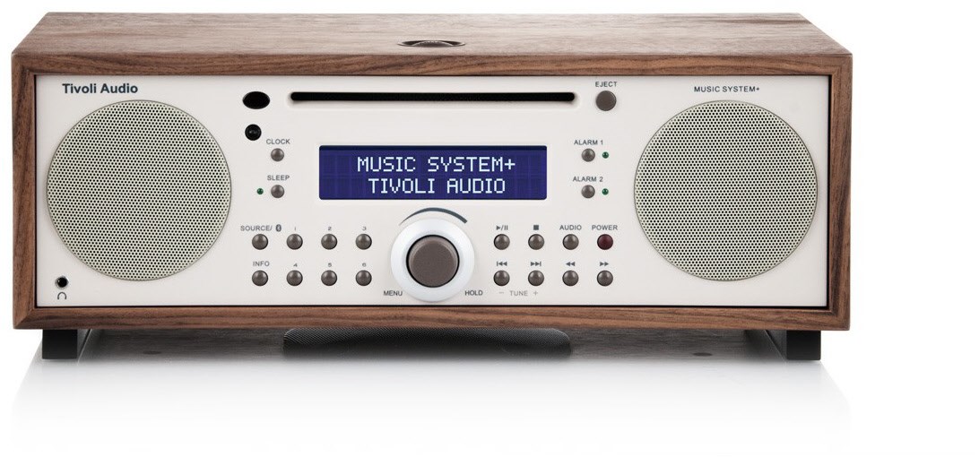 Model Music System+ Hifi-System walnuss/beige