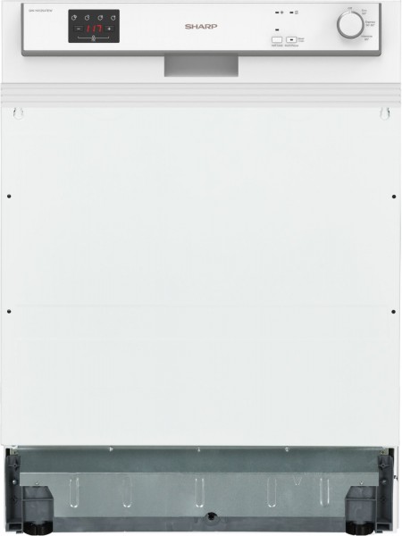 QW-HX12S47EW-DE teilintegrierbarer 60 cm Geschirrspüler weiß