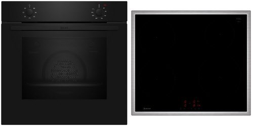 BX16IB Herdset mit Induktionskochfeld B1DCA0AK0 + T46SBE1L0 schwarz
