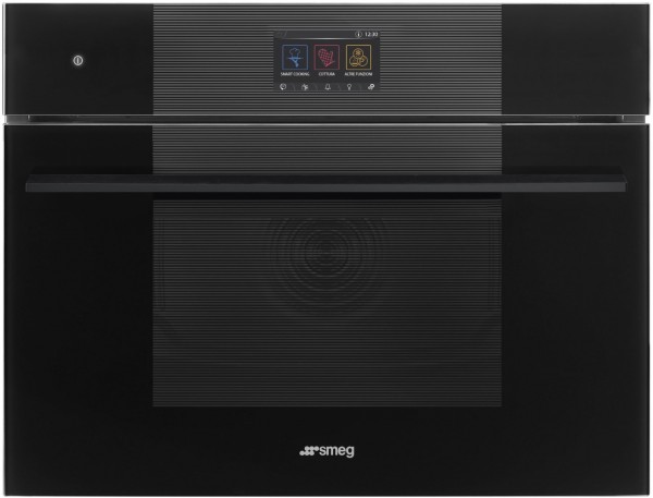 SO4104S4PB3 Elektro-Backofen mit Dampfgarer pure black, Pizza-Stufe, schnelles Vorheizen, Hefeteig-Gärstufe, SousVide-Funktion, 59,7 cm breit, A++
