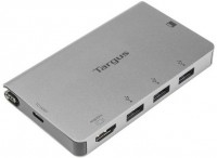 USB-C > HDMI/3xUSB/Reader Hub silber