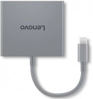 4-in-1 USB 3.2 Gen 1 Type-C luna grey