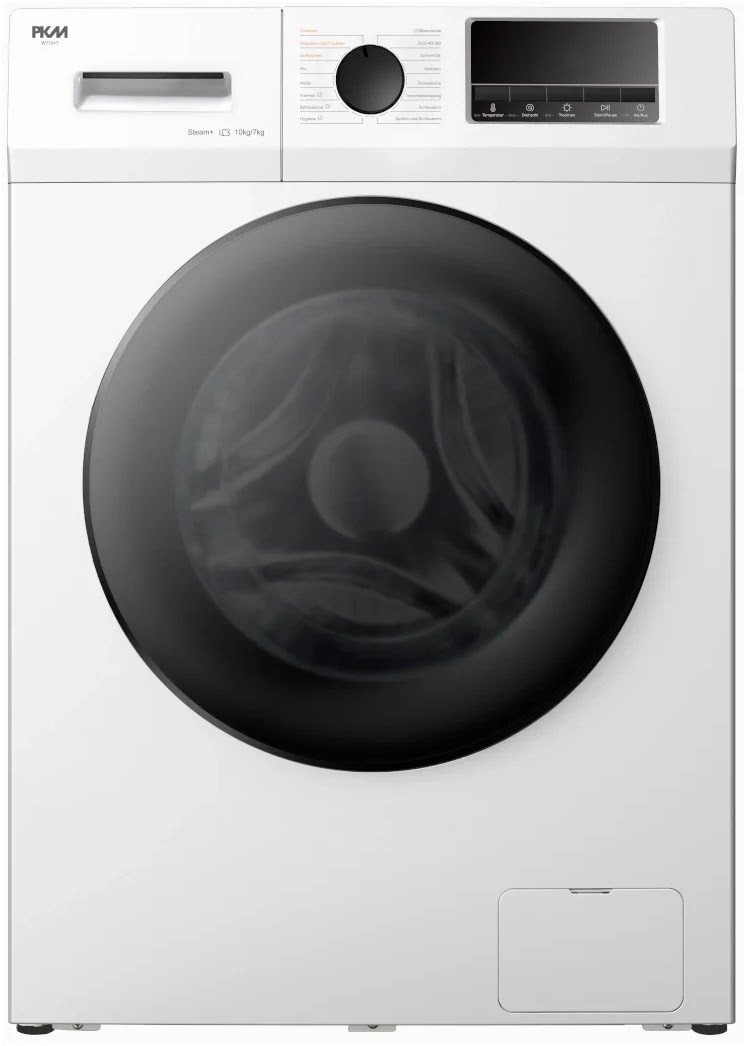 Image of WT10+7 Stand-Waschtrockner weiss