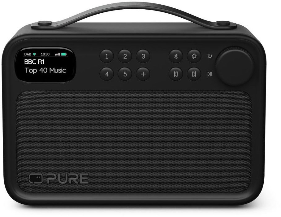 Bloom Kofferradio mit DAB/DAB+ schwarz