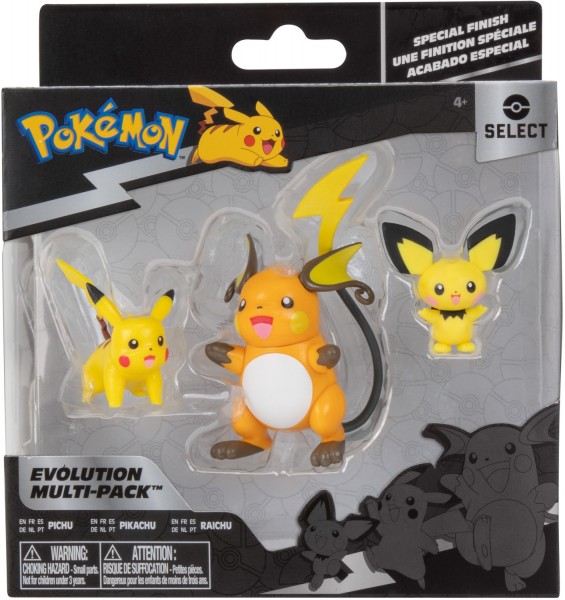 Evolution Multipack Pichu Pikachu Raichu