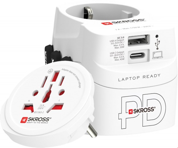 World USB Adapter (45W) weiß