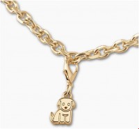 Charm Dog gold
