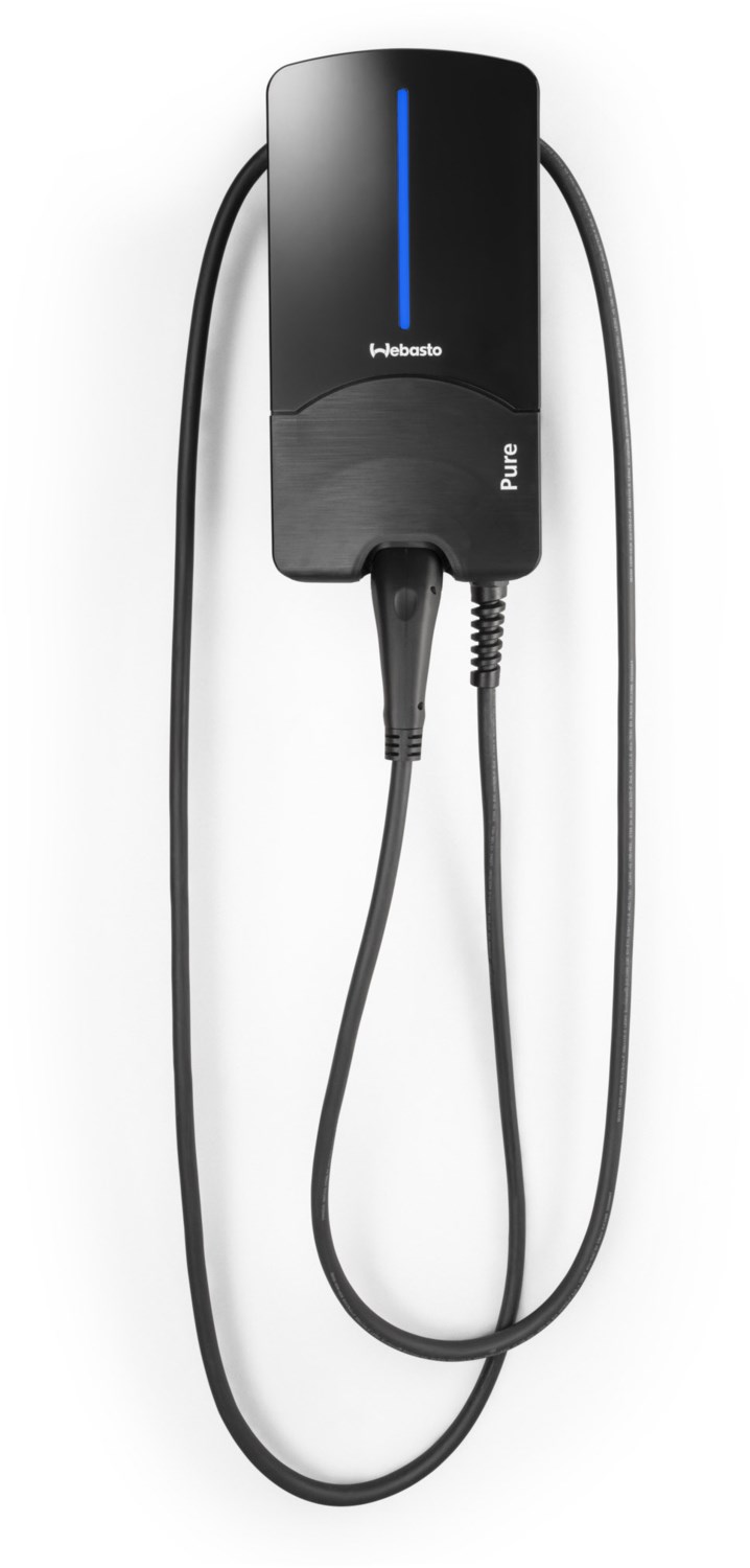 Webasto Pure 11kW Ladestation/Wallbox mit Typ-2 Ladekabel 7m 
