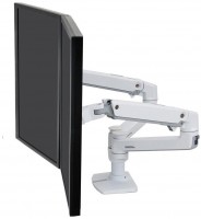 LX Dual Monitor Arm für 2 Bildschirme 27" weiß