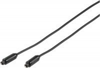 Lichtleiterkabel Toslink>Toslink (5m) schwarz