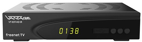 VT-93 T-HD IR DVB-T2 HD Receiver schwarz
