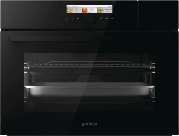 BCS598S24BG Elektro-Backofen mit Dampfgarer schwarz, 50 l, Dörren, Zubereitung von Joghurt, SousVide-Funktion, 59,5 cm breit, A+, Superior Line