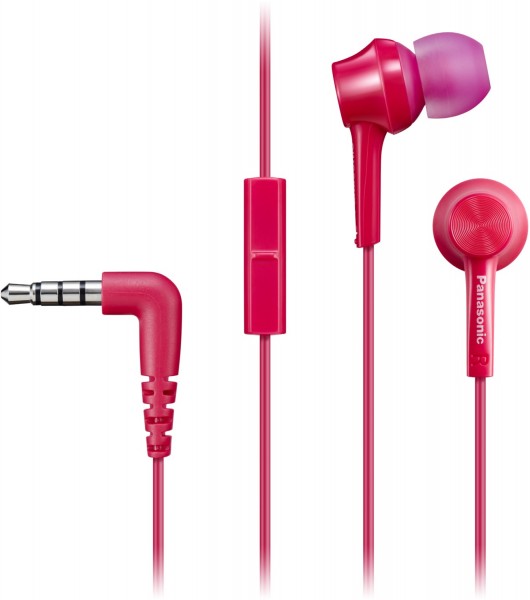 RP-TCM115E-P In-Ear-Kopfhörer mit Kabel pink