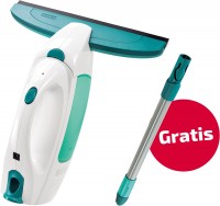 Dry&Clean mit gratis Stiel Fenstersauger weiß/türkis