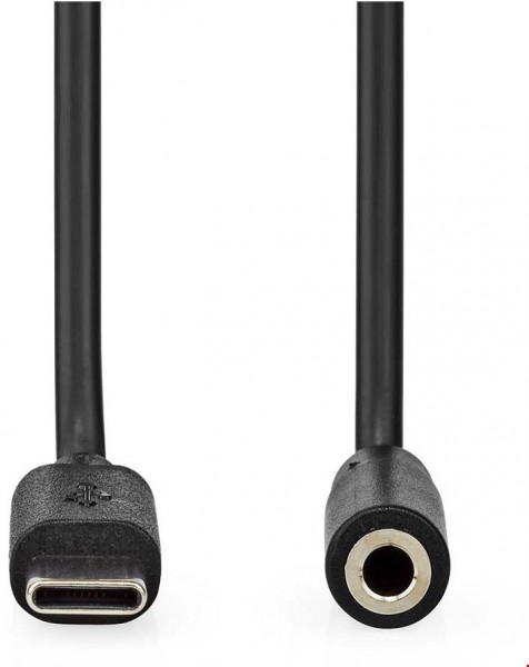 CCGL65960BK10 Adapterkabel (1m) USB 2.0 Type-C Stecker > 3,5mm Buchse schwarz
