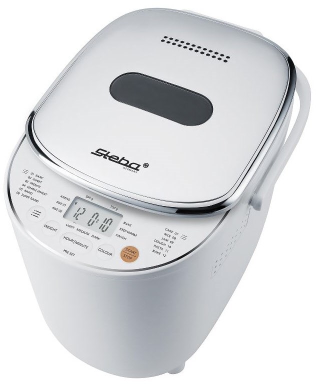 BM 3 Brotbackautomat weiß/silber