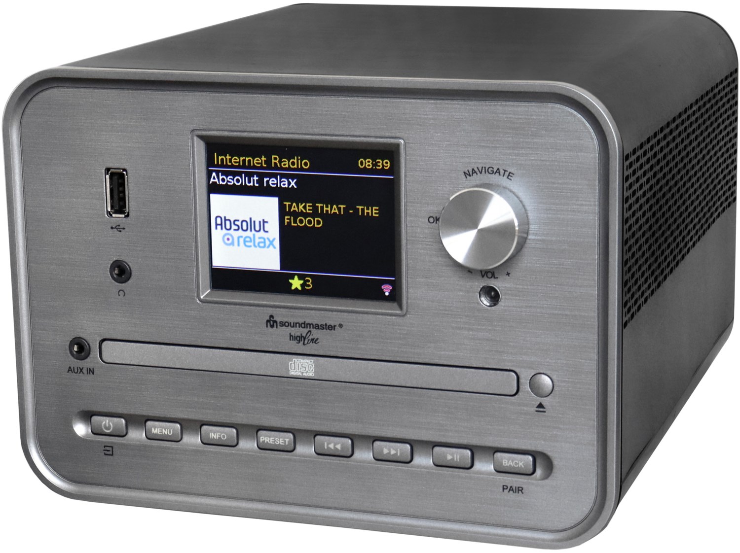 Image of ICD1050SW Internetradio schwarz
