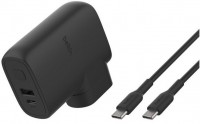 Boost Charge (5.000mAh ) Powerbank inkl. Reisestecker-Set schwarz