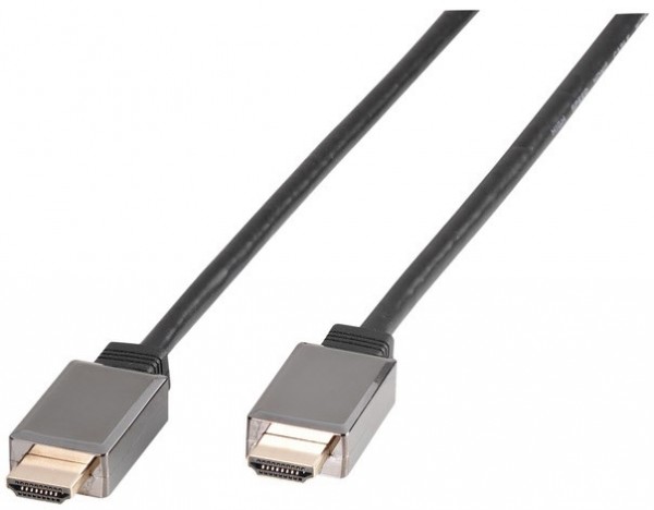 47/10 10P HDMI-Kabel (1m) mit Ethernet grau
