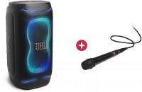 PartyBox 130 Party-Lautsprecher schwarz + Dein Geschenk: JBL PBM100 Mikrofon