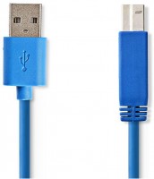 CCGP61100BU20 USB 3.0-Kabel (2m) blau A-Stecker>B-Stecker