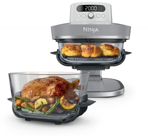 NINJA CRISPi PRO AS090EUWH Heißluft-Fritteuse weiß