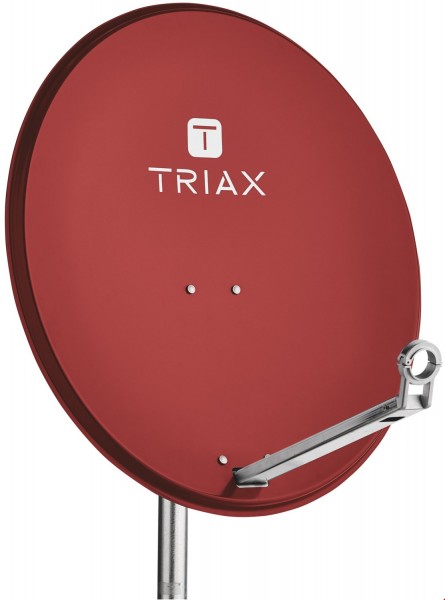TDA 80R Satellitenantenne ziegelrot
