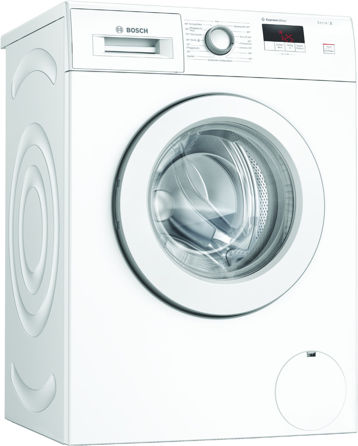 Bosch WAJ280H6 Stand Waschmaschine Frontlader weiß D  - Onlineshop EURONICS
