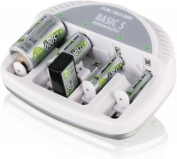Basic 5 Plus Akku-Ladegerät weiß