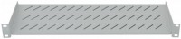 Fachboden 1HE (483x150 mm) grau bis 25kg, Frontmontage