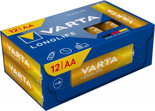 Longlife AA Cube 12er Pack Mignon-Batterie
