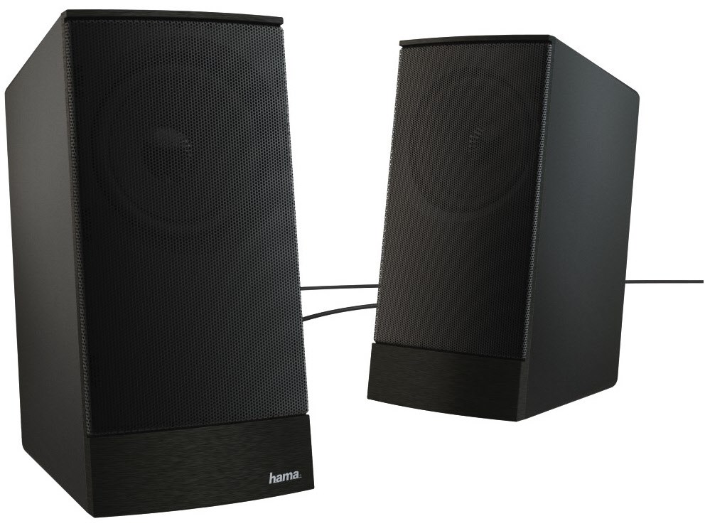 Sonic LS-208 Multimedia-Lautsprecher schwarz
