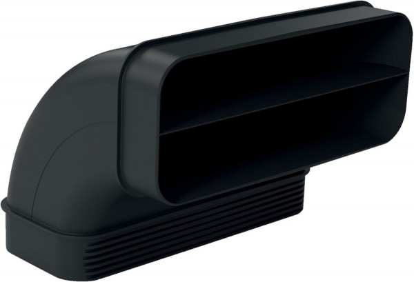 HZ9VDSB2 Flachkanalbogen schwarz