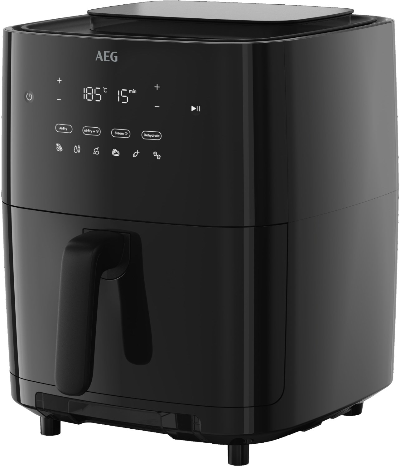 Image of AAF7SB Heißluft-Fritteuse schwarz