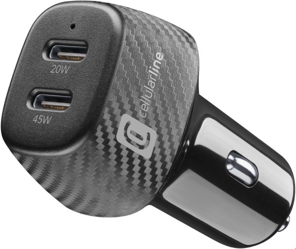 USB Type-C Ladegerät (65W) Auto-Ladegerät schwarz