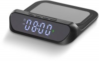 Wireless Clock Charger Wecker schwarz