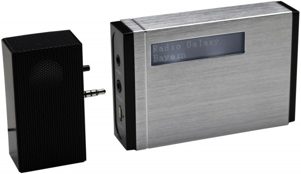 DAB400 Taschenradio silber