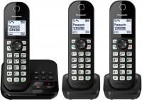 KX-TGC463GB Schnurlostelefon mit Anrufbeantworter schwarz