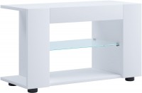 Plexalo L TV-Lowboard weiß