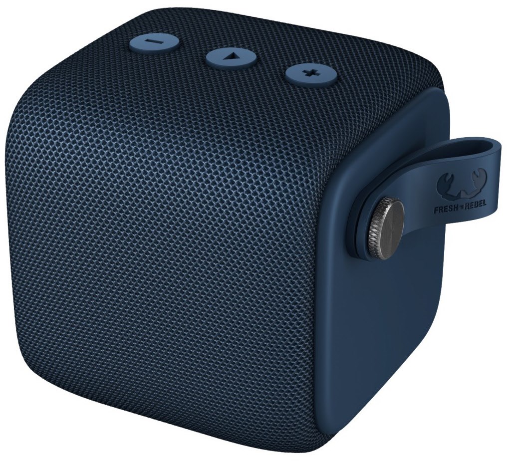 Rockbox Bold S Bluetooth-Lautsprecher steel blue