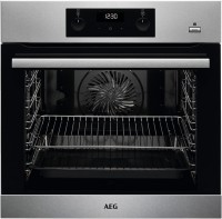 BEB355020M Einbaubackofen edelstahl/cleansteel, 71 l, Pizza-Stufe, 59,5 cm breit, A+