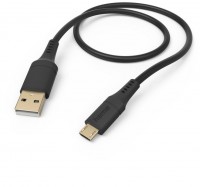 Ladekabel Flexible (1,5m) USB-A>Micro-USB schwarz