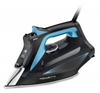 DW5310 Focus Excel Dampfbügeleisen schwarz/blau, 2700 W, 180 g/min Dampfstoß, 45 g/min Dampfproduktion, 300 ml Wassertank, Vertikaldampf