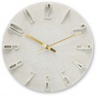 Korfu Wanduhr beige