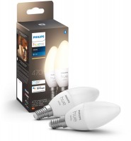 Hue White 5.5W B39 E14 2er Set LED-Kerze