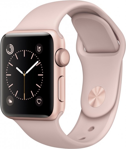 Apple Watch Series 2 38mm mit Sportarmband rosegold sandrosa EURONICS