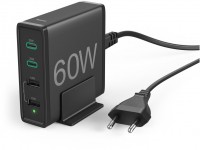 Ladestation 4-fach (60W) 2x PD/QC USB-C, 2x USB-A schwarz