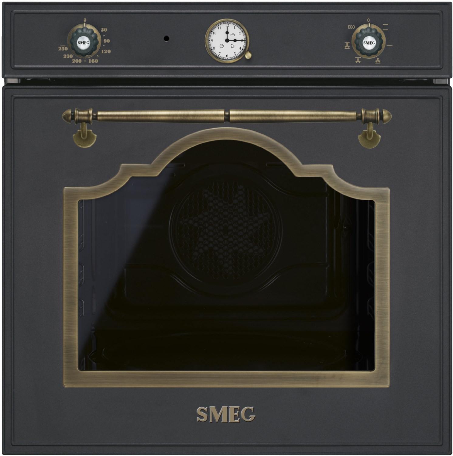 SF67C1AO Einbaubackofen anthrazit, 70 l, 59,7 cm breit, A